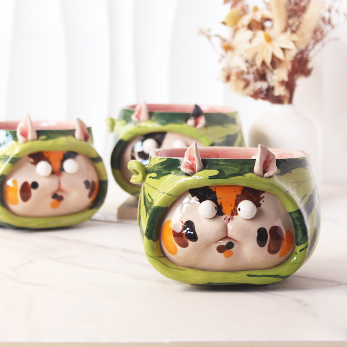Watermelon Cat Bowl – Monster Hill