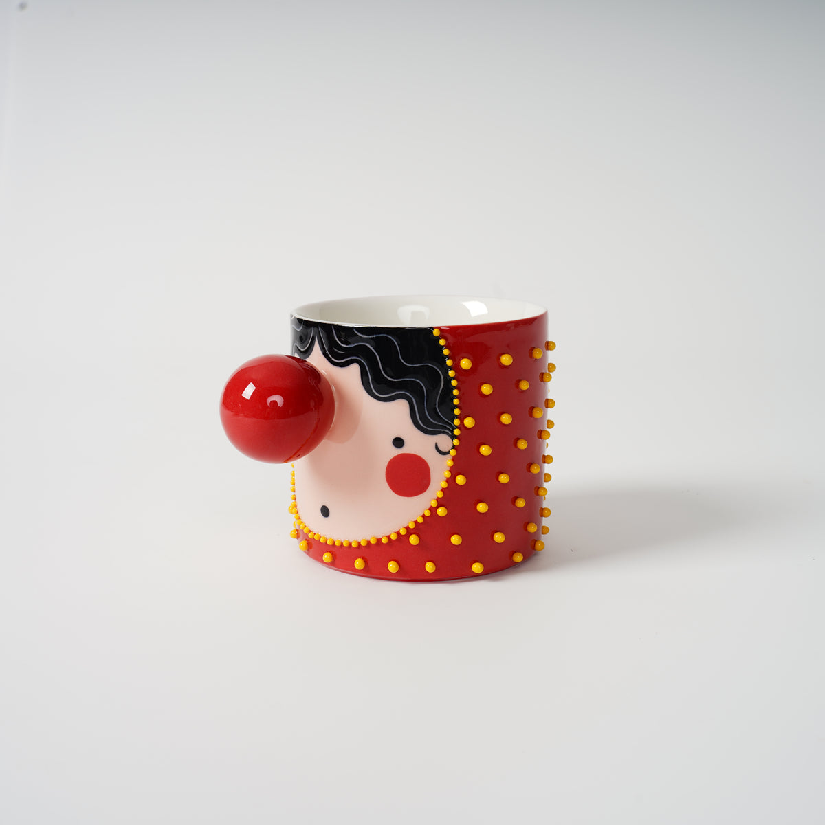 Round Nose Ceramic Mug