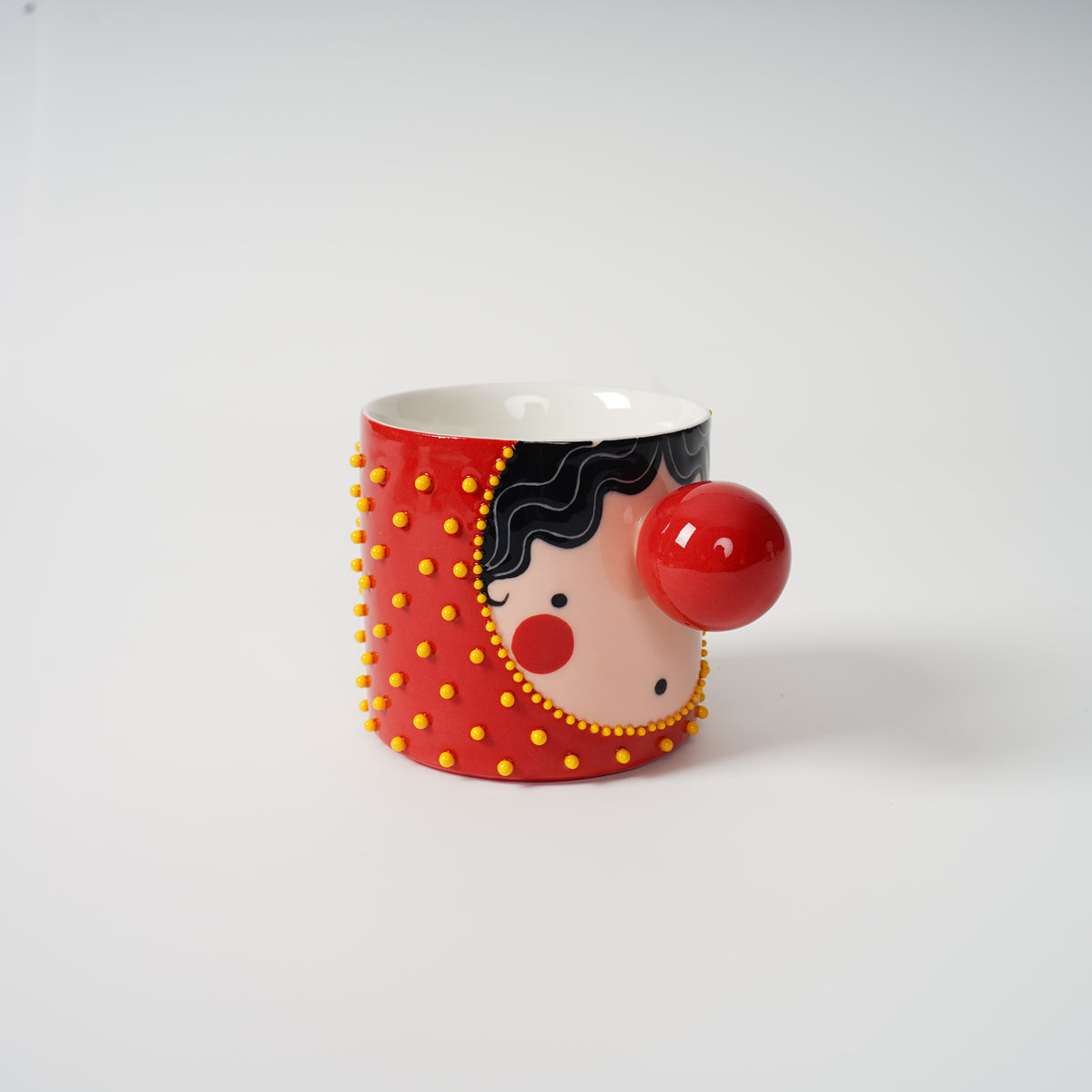 Round Nose Ceramic Mug