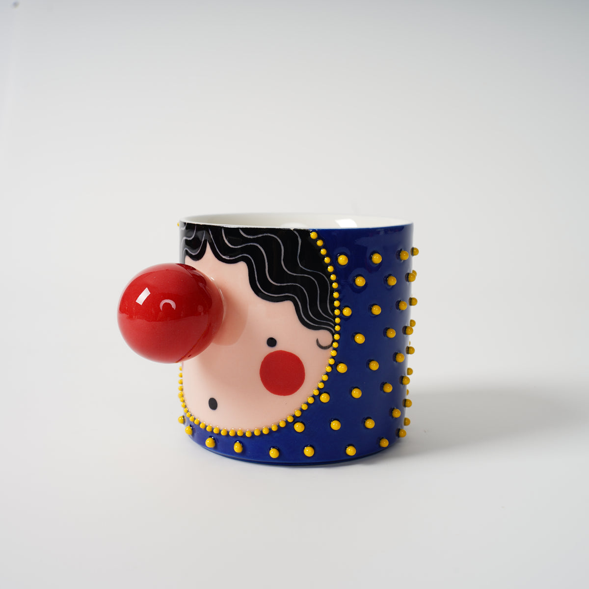 Round Nose Ceramic Mug