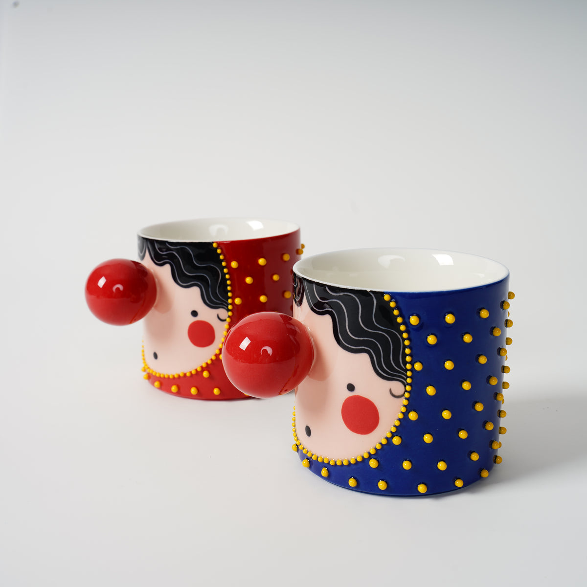 Round Nose Ceramic Mug